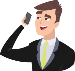 An incoming call from Call Connect