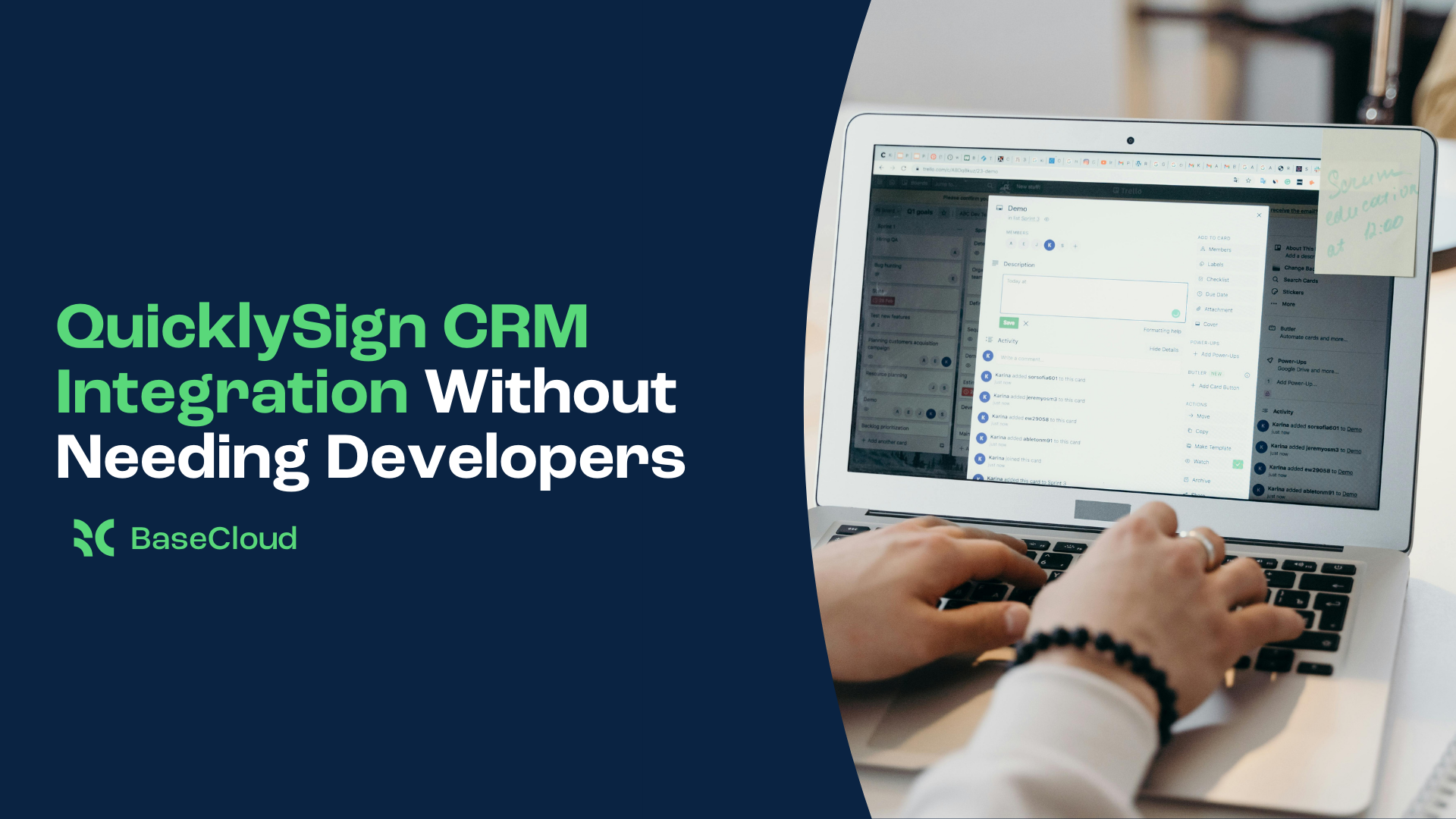 QuicklySign CRM Integration Without Needing Developers