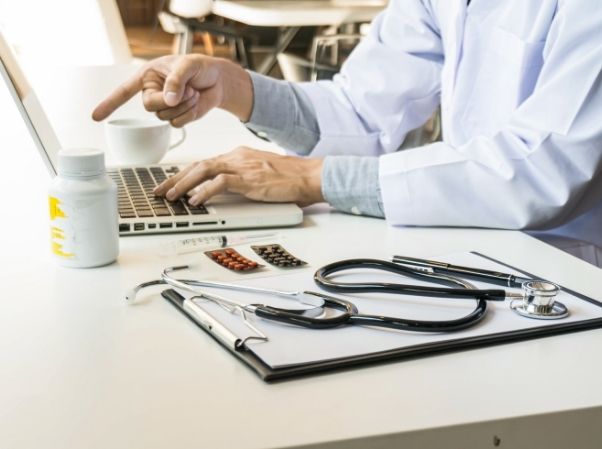 Medical practice team managing patients and appointments in BaseCloud CRM