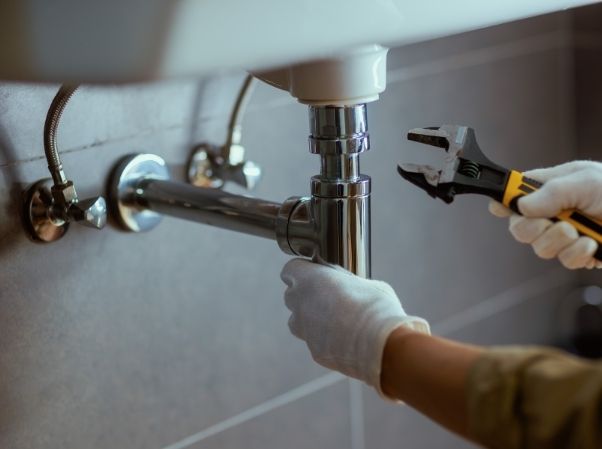 Plumber and electrician team managing jobs and quotes in BaseCloud CRM